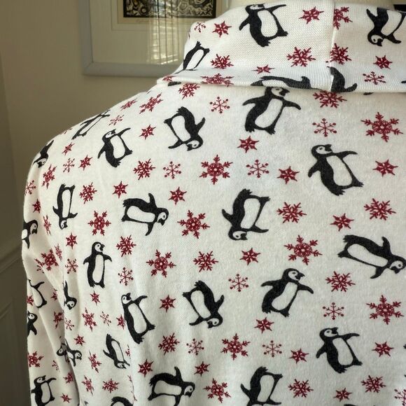 Vintage Cornerstone Snowflake Penguin Turtleneck XL - Picture 3 of 6